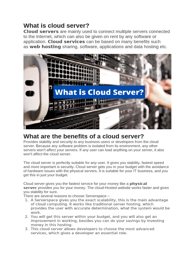Cloud Computing For Students | PDF