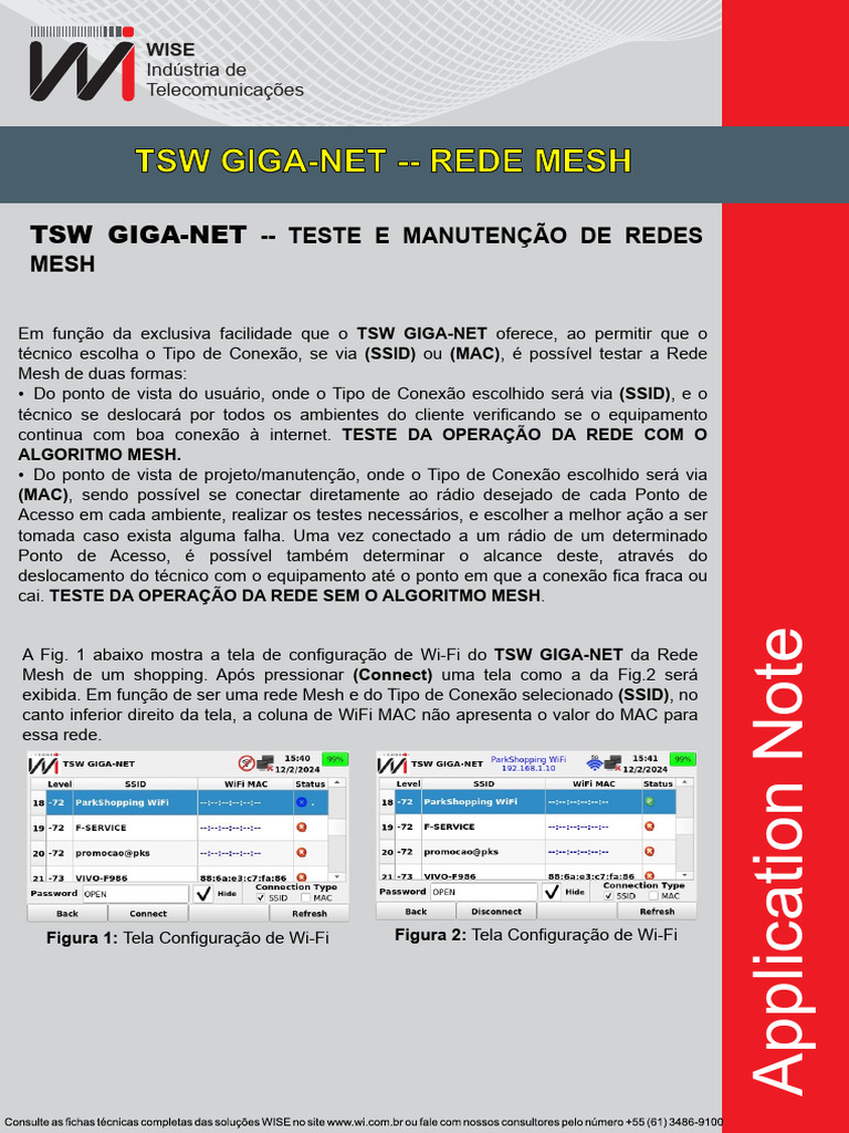 Application Note Rede Mesh | PDF