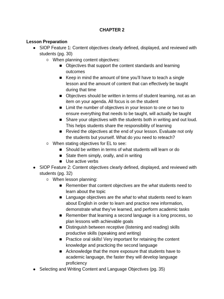Chapter 2 RR | PDF