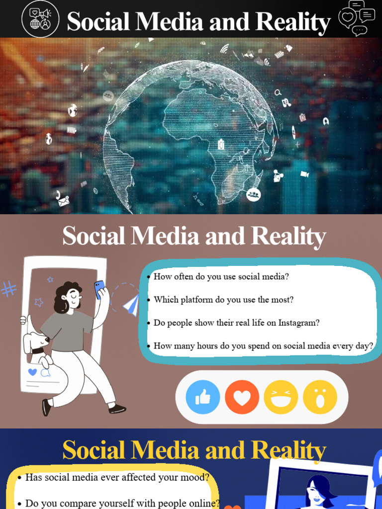 Social Media Vs Real Life | PDF