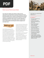 L3harris An PRC 167 Multi Channel Manpack Datasheet Cs Tcom | PDF ...