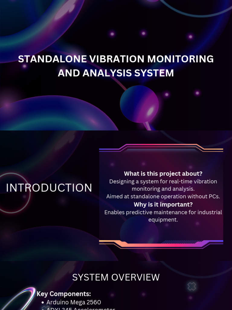 Standalone Vibration Monitoring and Analysis System | PDF