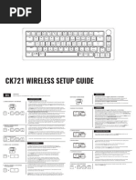 ZUOYA GMK87 Keyboard User Manual | PDF | Computer Keyboard | Bluetooth