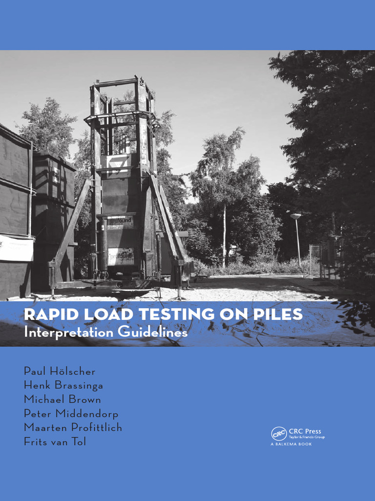 Rapid Load Testing On Piles Interpretation Guideli | PDF | Geotechnical ...
