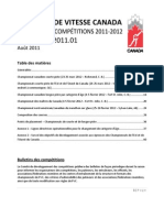 Bulletin des compétitions 2011-12 - 2011.01