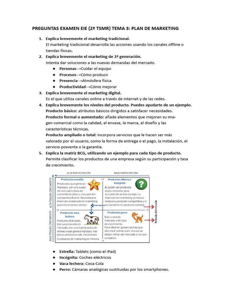 Ud 3 El Plan de Marketing | PDF | Producto (Negocio) | Marca