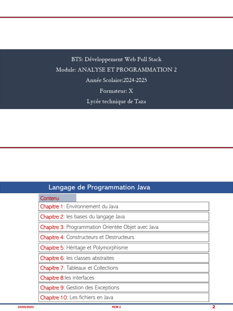 Cours Poo | PDF