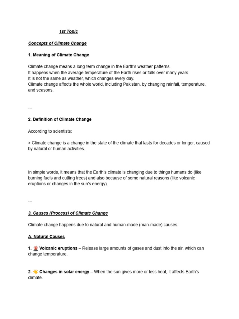 Climate Change and Culture Heritage in Pakistan | PDF | Climate Change ...