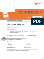 Certificació Qualitat 2010