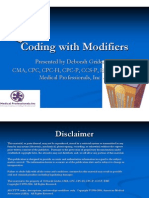 Coding With Modifiers
