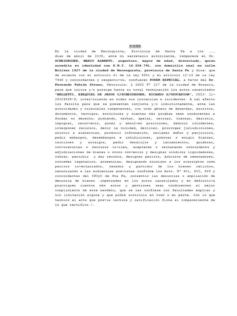 Poder | PDF