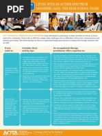 Download Living with an Autism Spectrum Disorder ASD The high school years by The American Occupational Therapy Association  SN101846899 doc pdf