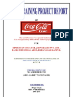 Project Report On Coca Cola in Kanpur