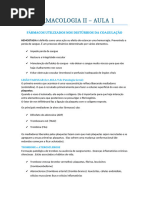 Farmacologia dos Fibrinolíticos em Medicina | PDF | AVC | Coagulação
