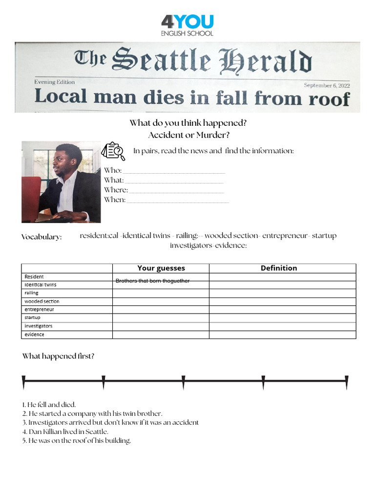 What Do You Think Happened Accident or Murder (1) 2 | PDF
