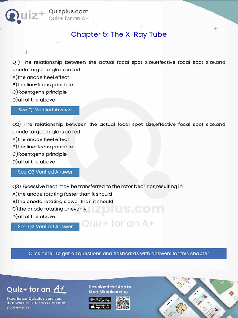 The Relationship Between The Actual Focal Spot Sizeeffective Focal Spot ...