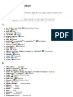 Capitais Dos Países Do Mundo