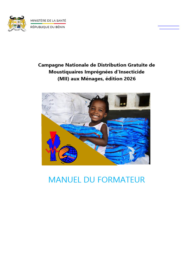 MANUEL FORMATION CDM 2026 Validé Avec Interface Dimagi | PDF