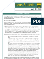 Operations Bulletin #3593 July 312012