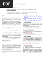 SA-214 Specification for Steel Tubes | PDF | Heat Treating | Physical ...