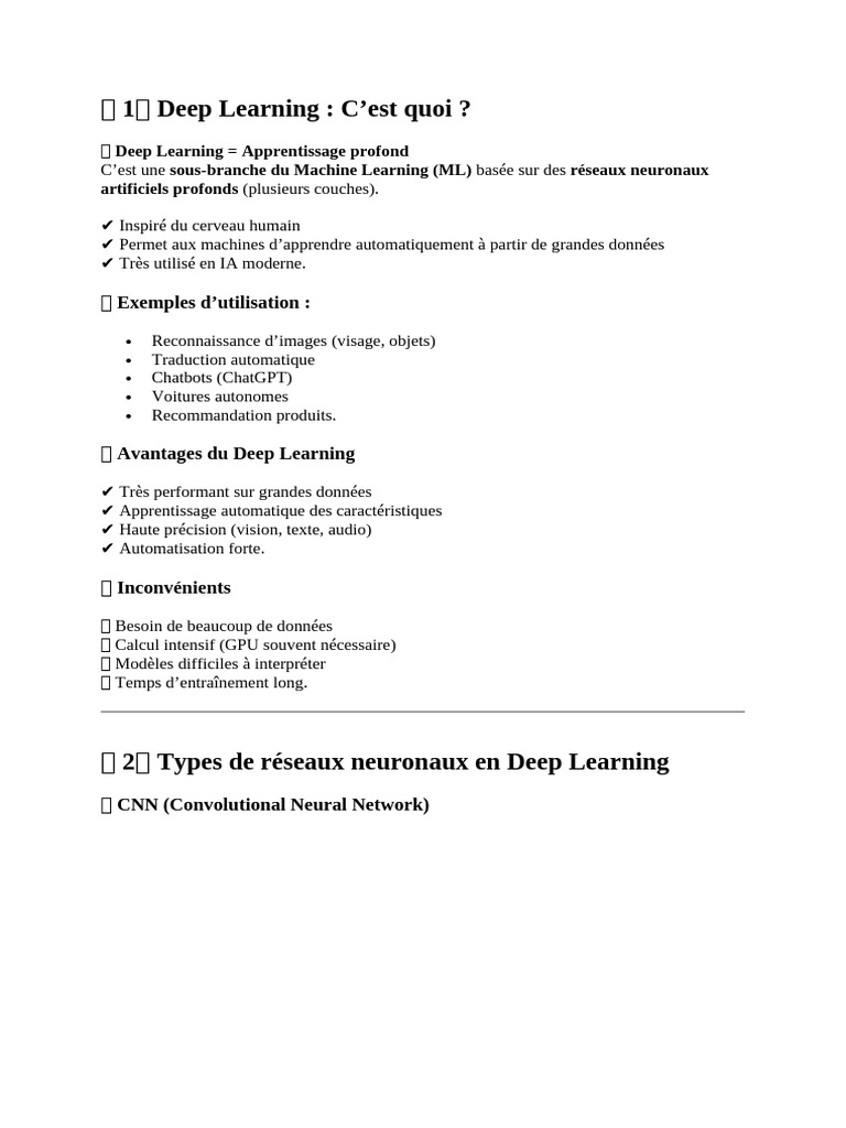 Deep L | PDF | Apprentissage automatique | Apprentissage profond