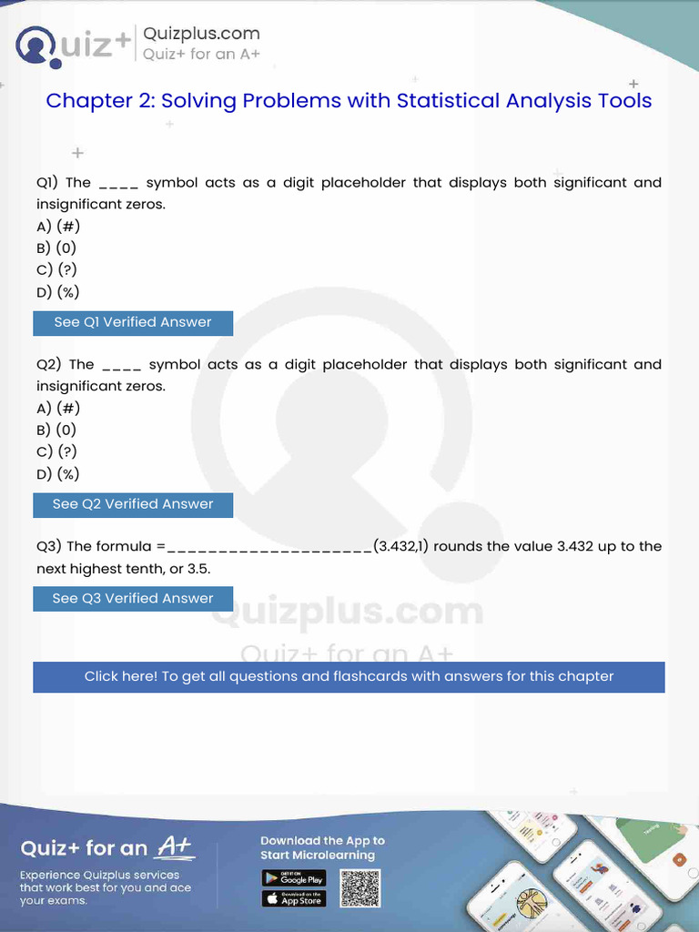 The Symbol Acts As A Digit Placeholder That Displays Both Significant ...