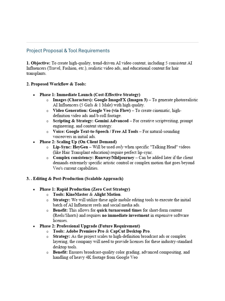 Tool Requirements | PDF | Artificial Intelligence | Intelligence (AI ...
