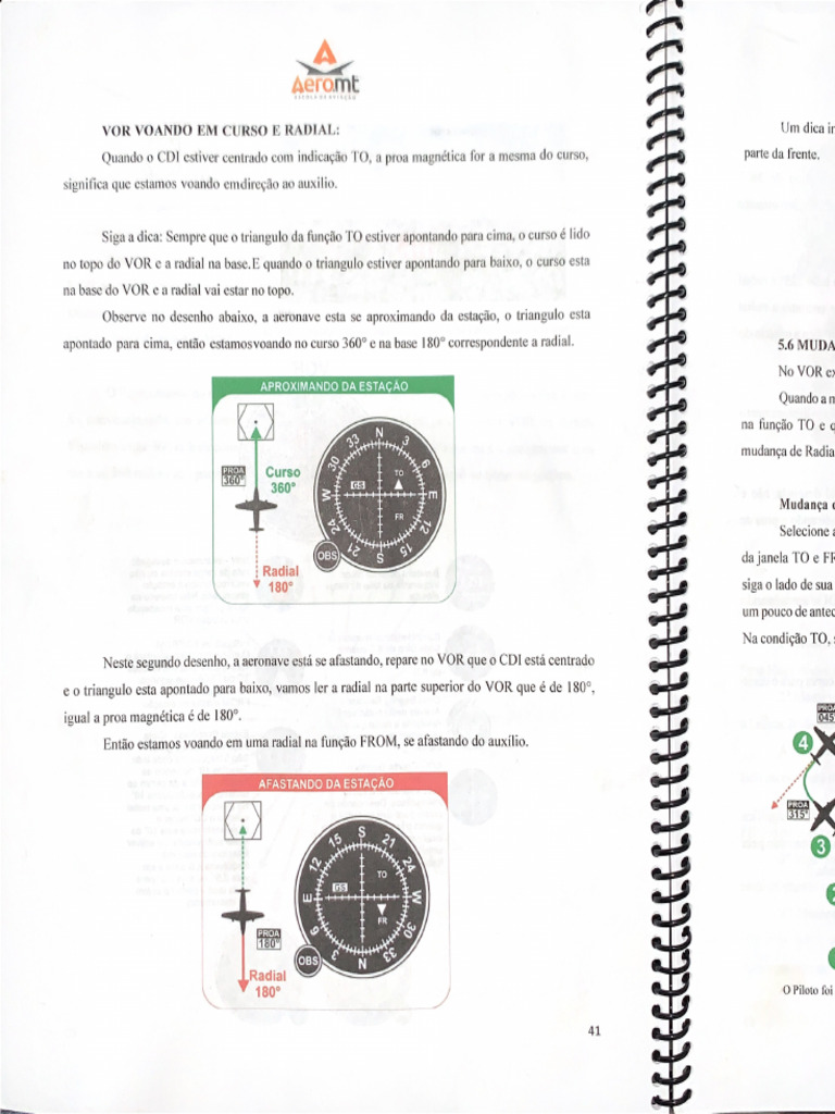 Vor Voando em Curso e em Radial | PDF