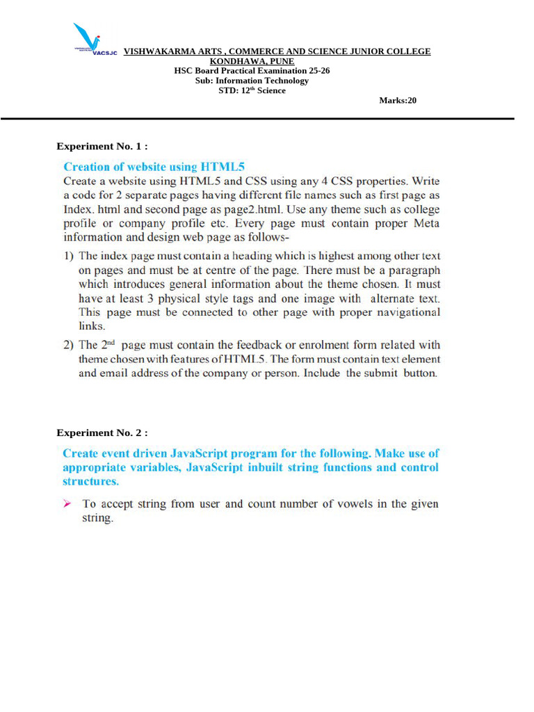 12 Science Practical Slip 2025-26 | PDF | Pakistan | Adolescence