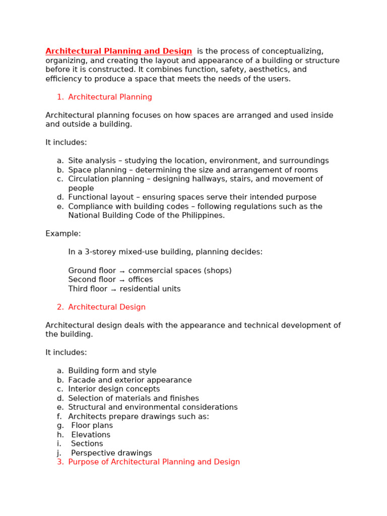 Architectural Design | PDF