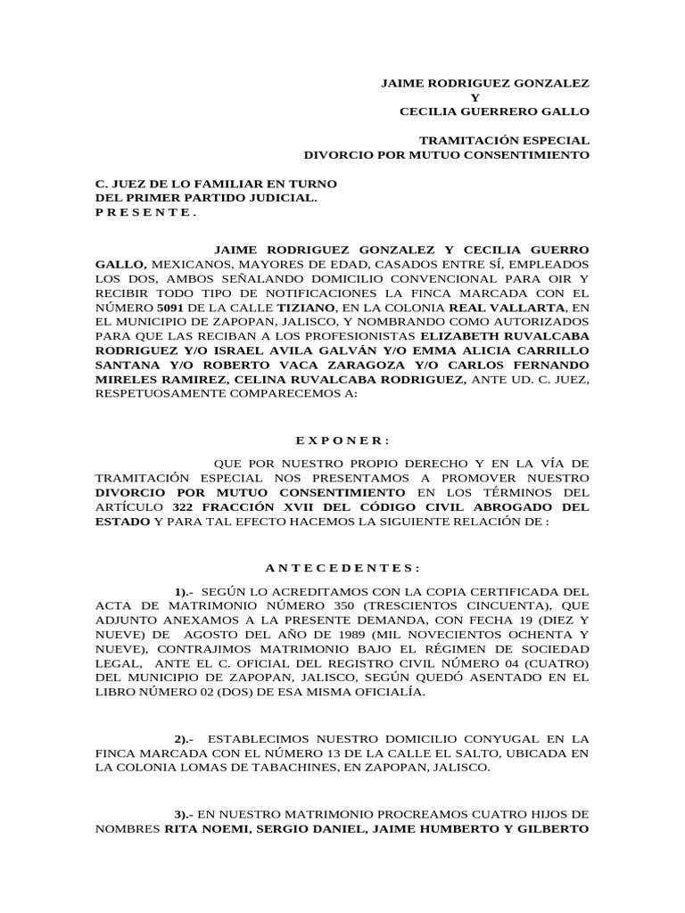 DIVORCIO | PDF | Divorcio | Sentencia (ley)