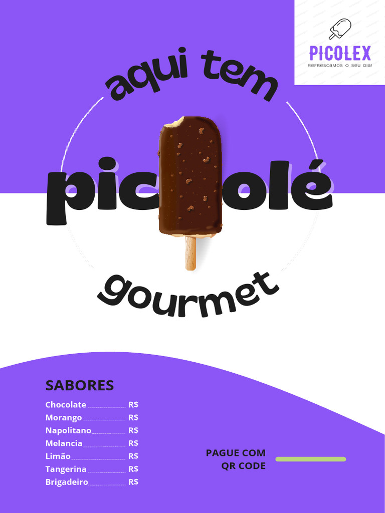 Cartaz Picolé Gourmet Sabores 2 | PDF