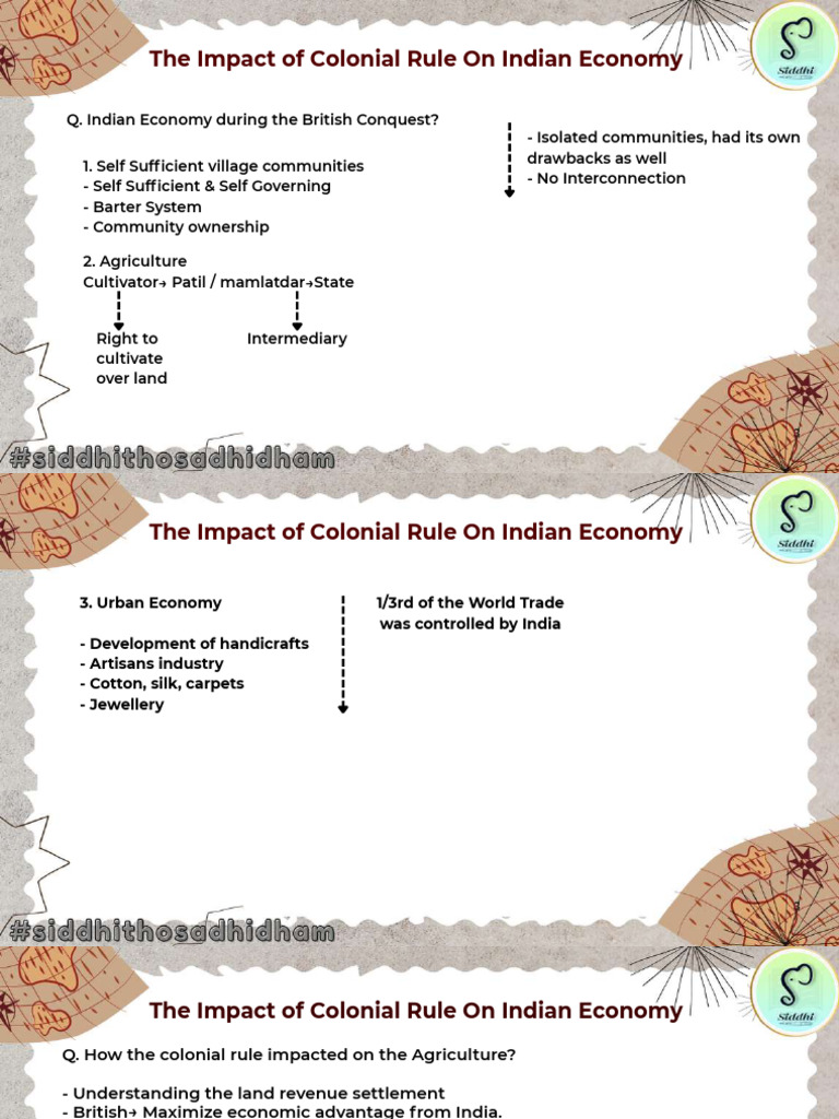 Economic Impact of Colonial Rule PDF | PDF | Economies