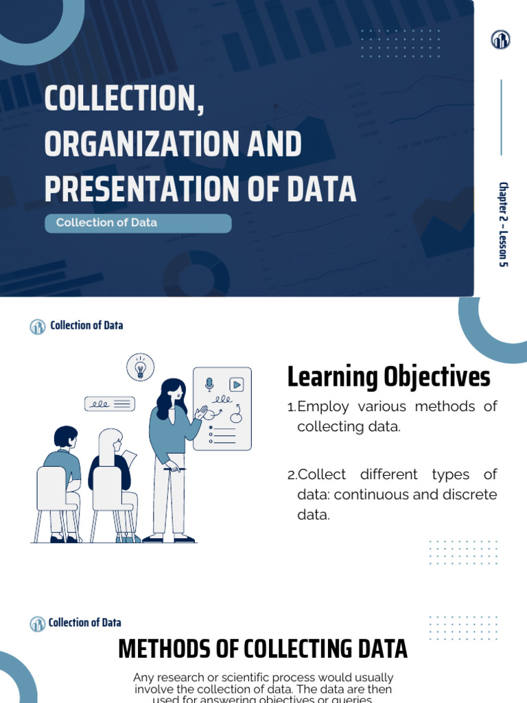 Lesson 5-7 - Collection of Data | PDF