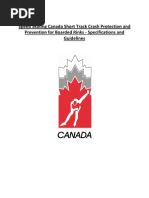 Download Short Track Boarded Rink Crash Protection Specification  by Speed Skating Canada - Patinage de vitesse Canada SN101855944 doc pdf
