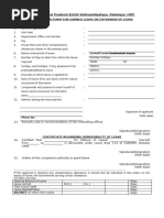 HP Govt Earned Leave Application Form | PDF | Government Information ...