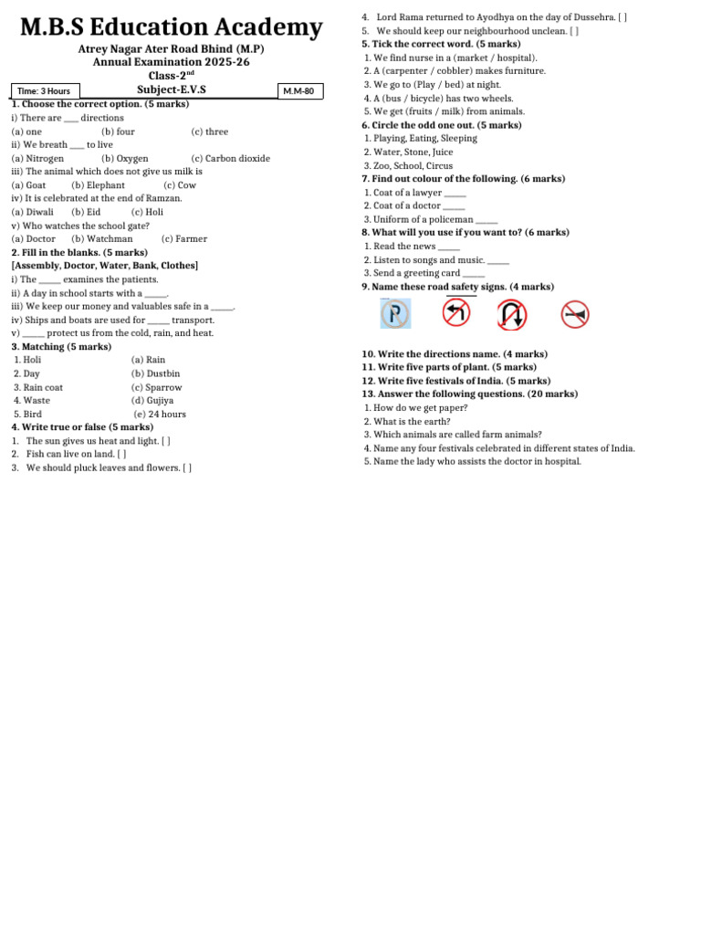 Class 2nd Annual EVS Paper | PDF