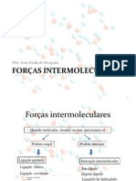 Forças Intermoleculares Aula Cefet