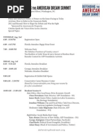 Download Defending the American Dream Summit Agenda by Afp Hq SN101856798 doc pdf