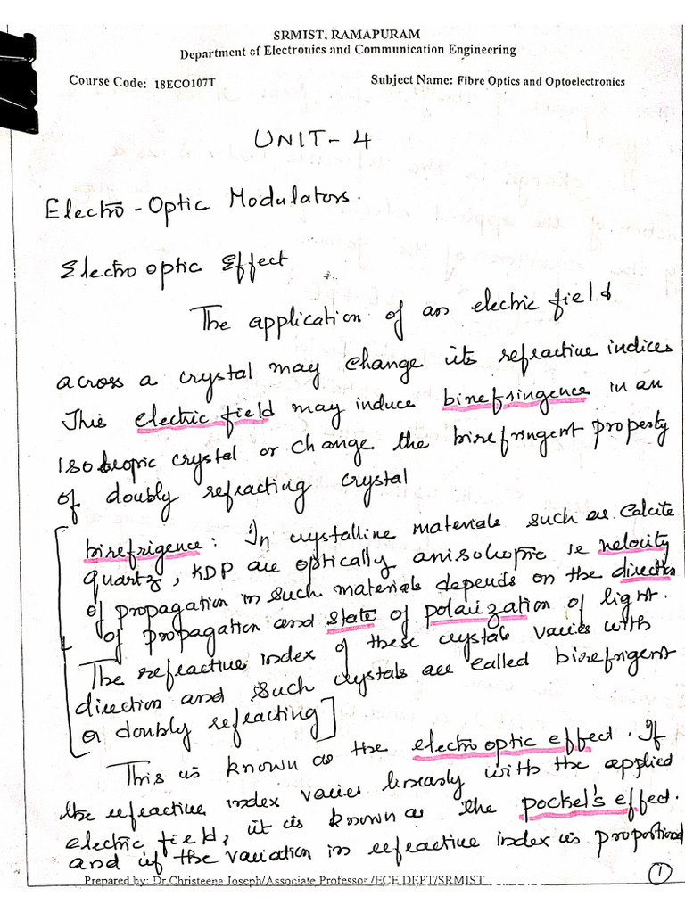 Unit 5 Written Notes | PDF