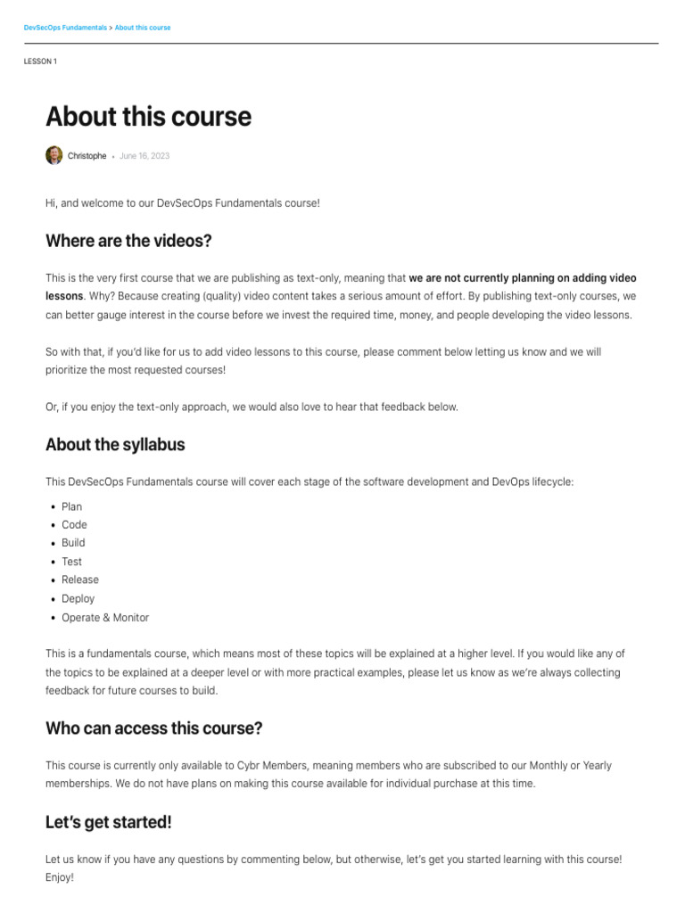 Cybr - DevSecOps Fundamentals Hide01.Ir | PDF