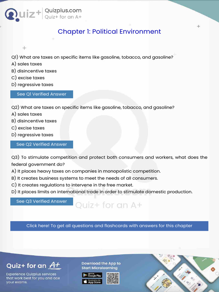 What Are Taxes On Specific Items Like Gasoline Tobacco and Gasoline ...
