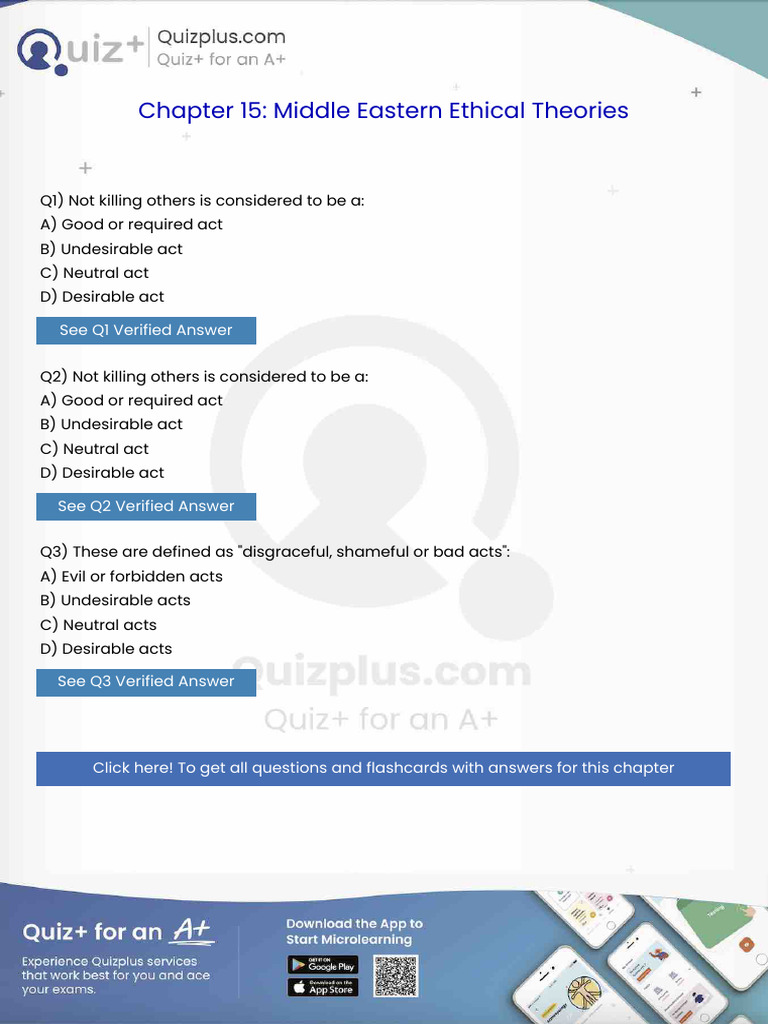Not Killing Others Is Considered To Be A | PDF | Psychology ...