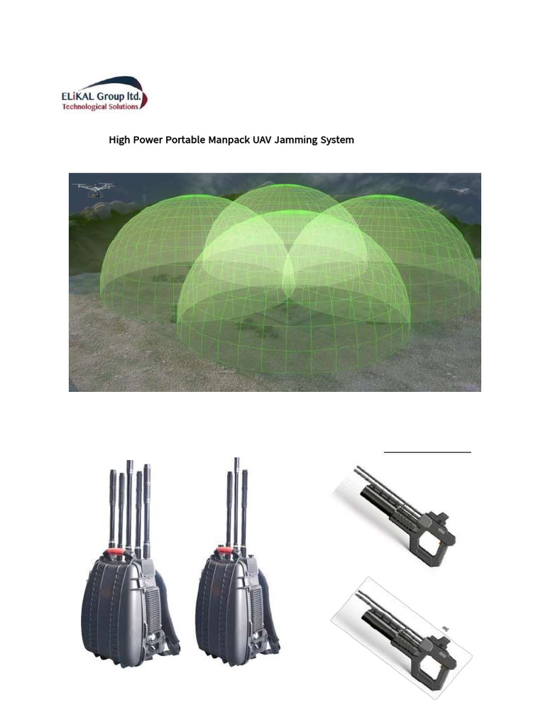 High-Power Portable Manpack Jamming System - JAMT75 | PDF | Electricity ...