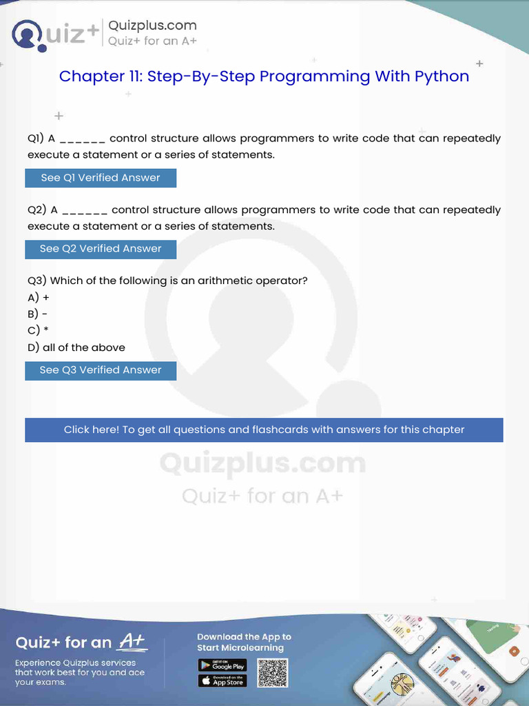 A Control Structure Allows Programmers To Write Code That Can ...
