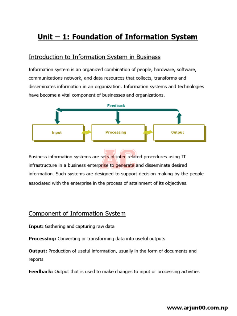 Information System | PDF