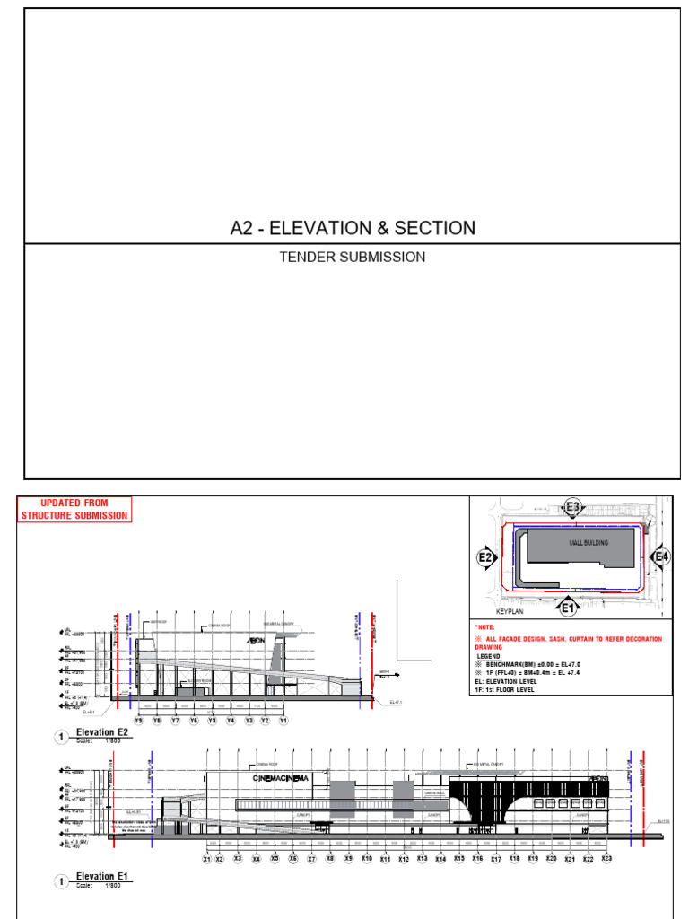 A2-Elevation & Section | PDF