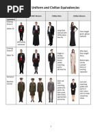 Military Attire Guidelines and Uniforms | PDF | Military Personal ...