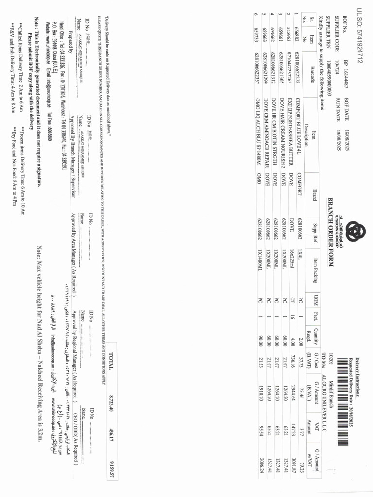 Order Form | PDF
