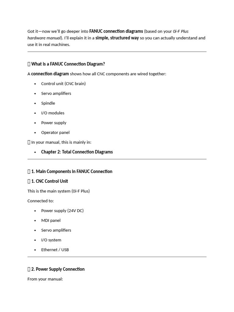 Road Map To Fanuc System 2 | PDF | Power Supply | Servomechanism